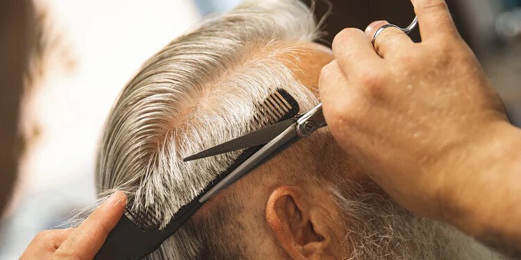 SENIOR HAIRCUT -(OVER 65)